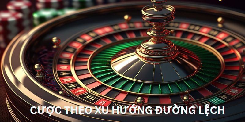 Cược theo xu hướng đường lệch là chiến thuật chơi Roulette BJ88 luôn thắng